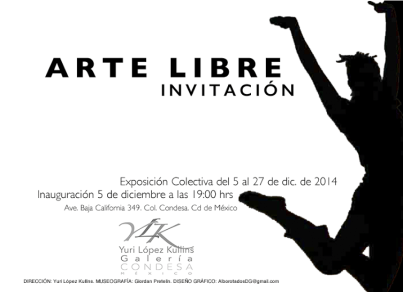 arte libre invitación